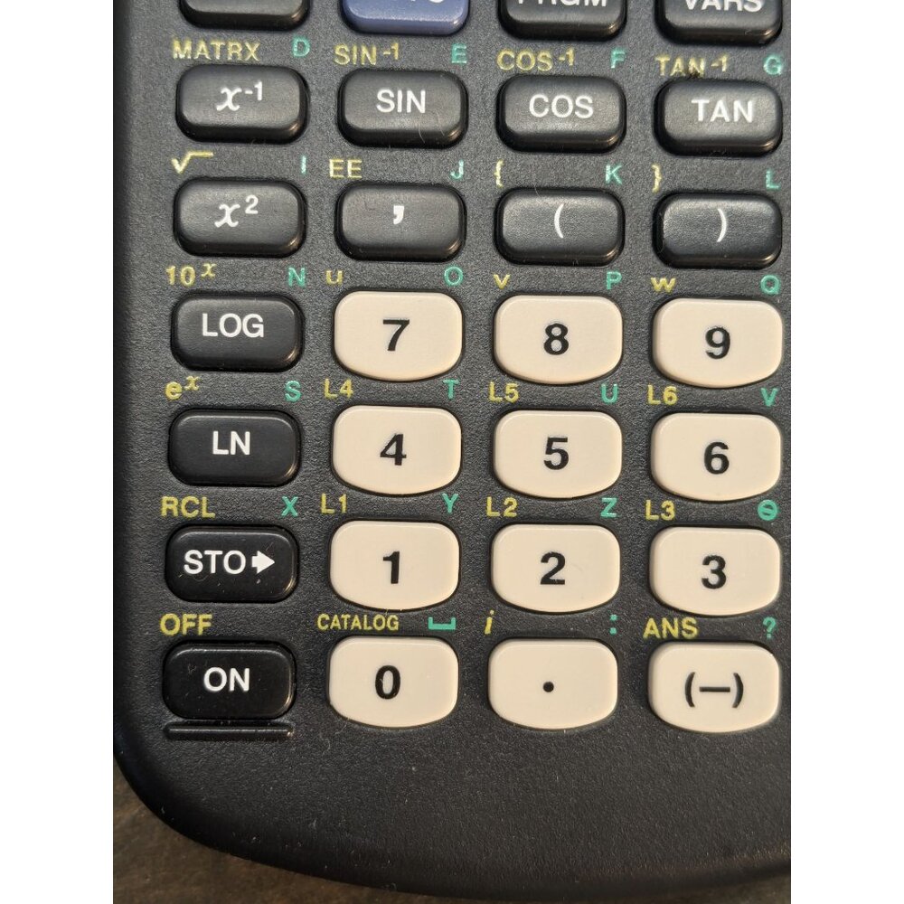 Texas Instruments TI-83 Plus Graphing Calculator With Slide Case - Picture 3 of 12